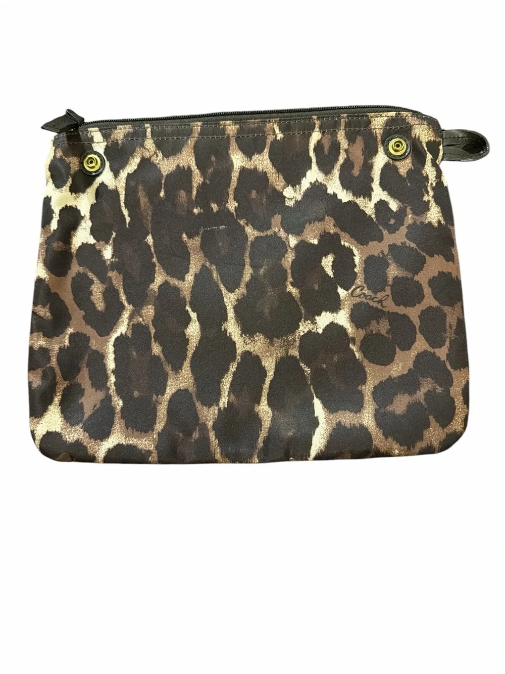 Coach cosmetic pouch